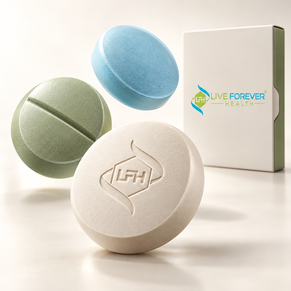 Tablet formulation — LFH conceptual illustration